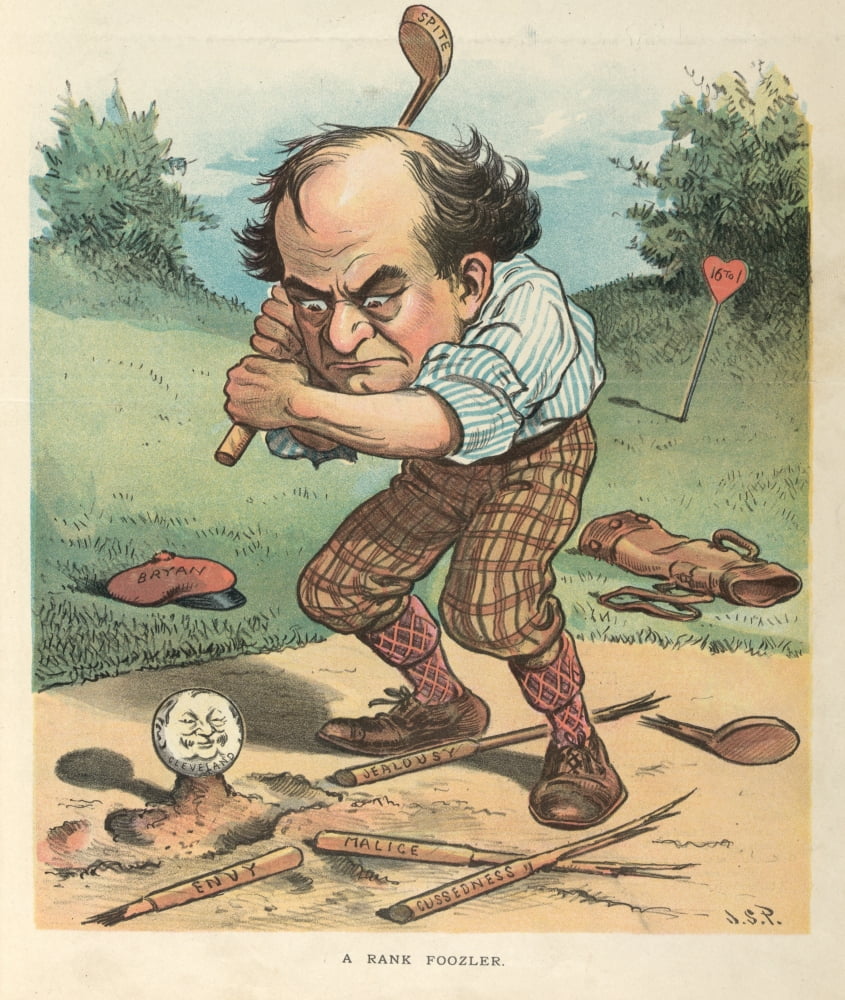 Puck 1903 A Rank Foozler Canvas Art - John S (1870 Pughe (18 x 24)