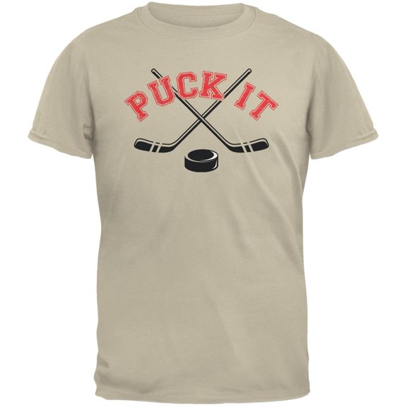 Puck It Sand Adult T-Shirt - X-Large