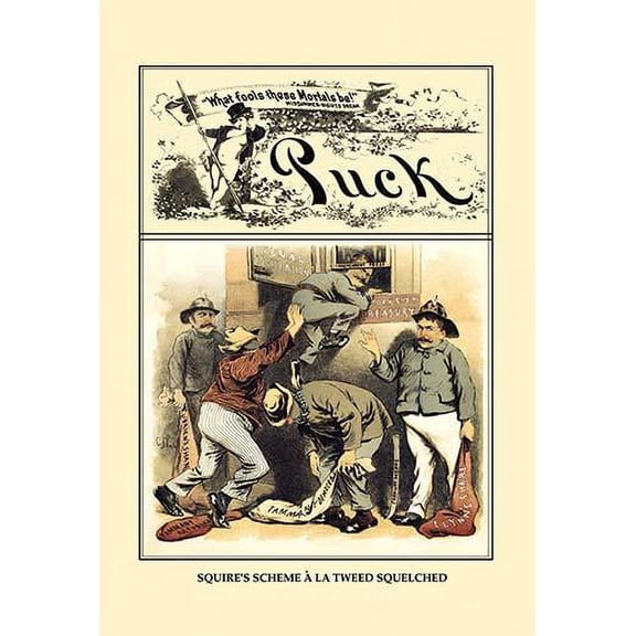 Puck Magazine: Squire's Scheme Fine art canvas print (20" x 30")