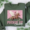 thumbnail image 1 of Pucker Up Cowboy Sweatshirt, Western Valentine Sweater, Valentine's Day Cowboy Hoodie, Valentine's Day Country Sweater, Cowgirl Valentines Day Sweatshirt All Size S-5XL, 1 of 5