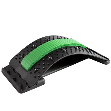 Pudcoco Back Massage Stretcher Spine Lumbar Sciatica Herniated Disc Pain Lower Acupoint