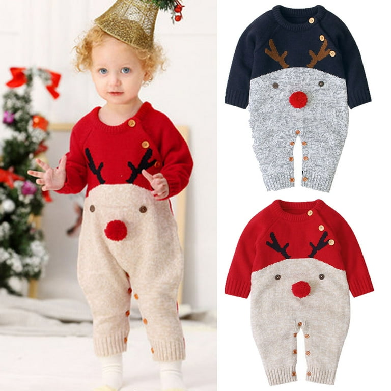 Walmart christmas outfits for babies sales