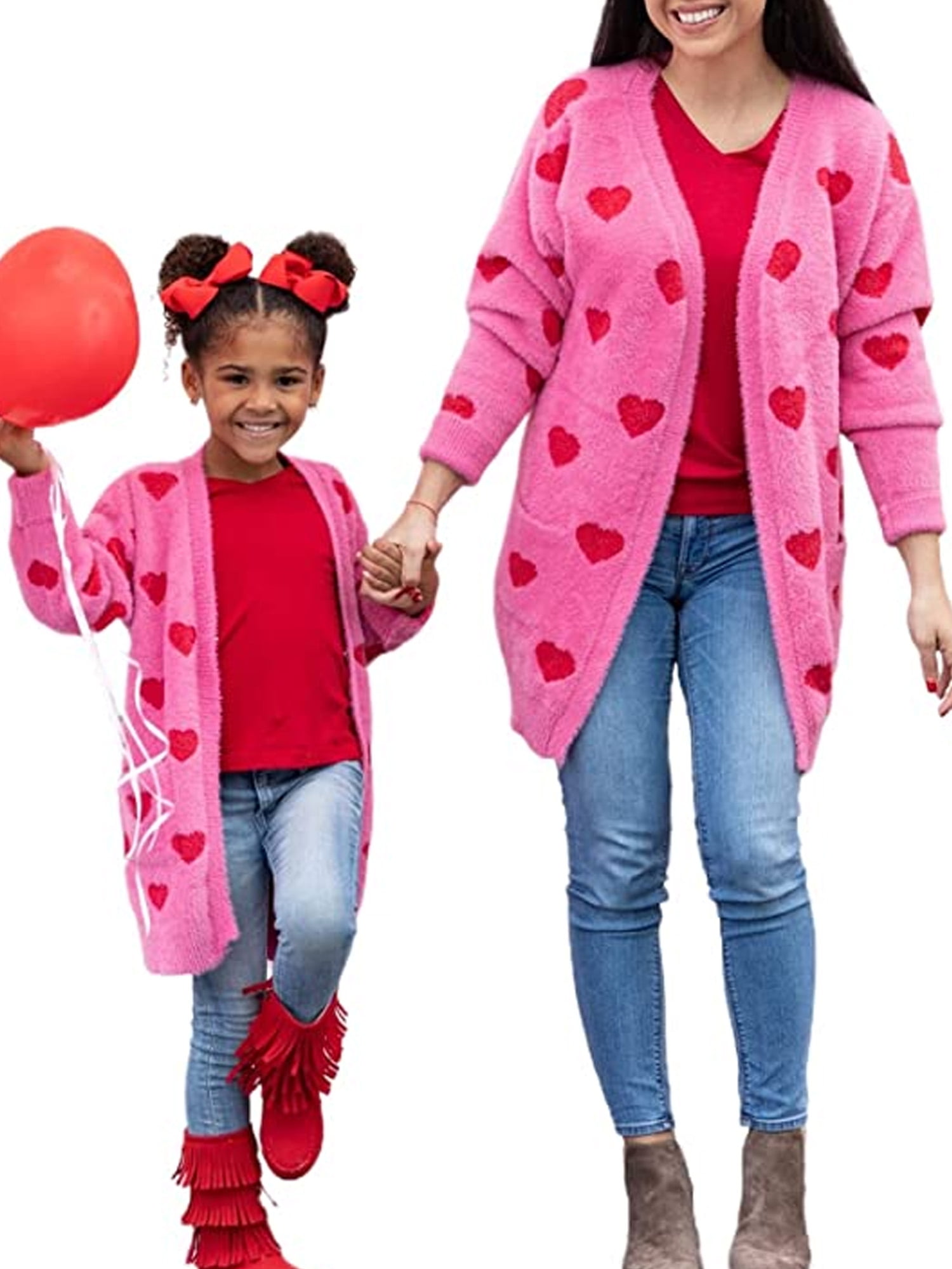 Mother daughter hot sale matching cardigans