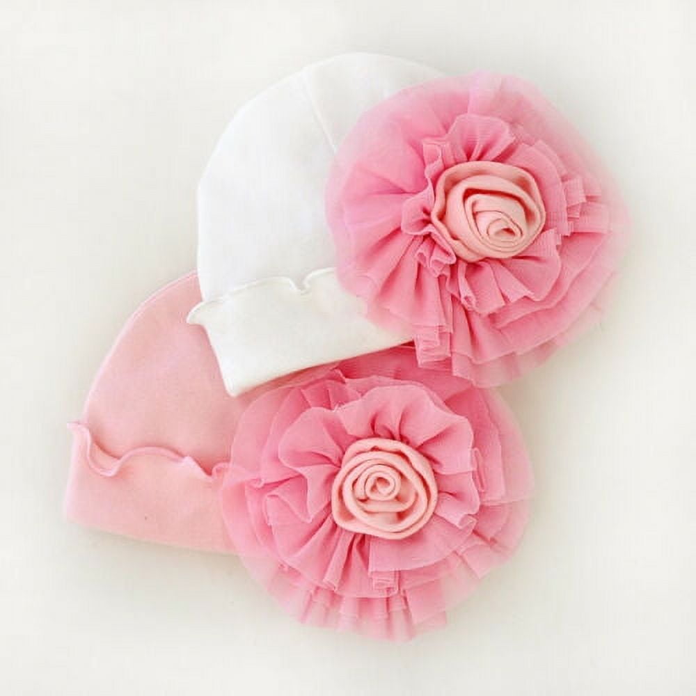 Newborn Hat Newborn Baby Headbands 5-Pack Soft Cotton Bow