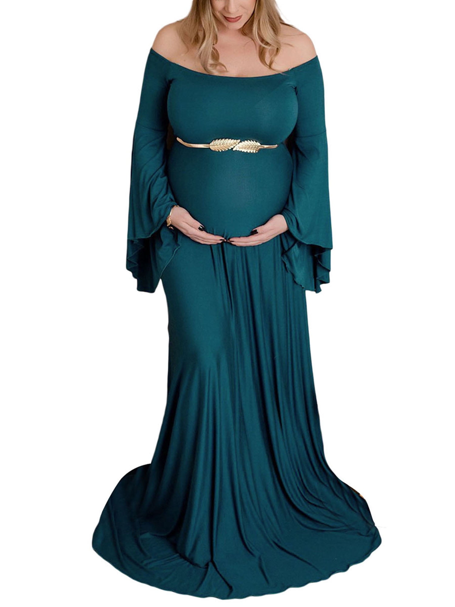 pudcoco-women-maternity-dress-for-photography-elegant-off-shoulder-long