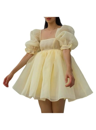 Puffy Short Dress