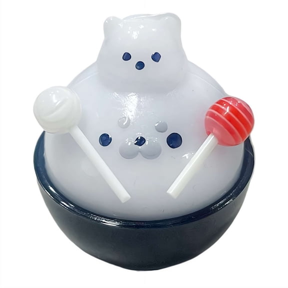 Pudding Seal Squishies,Realistic Taba Pudding Squishies Fidget Toy,Cute Kawaii Slow Rising Food Squeeze Toys,Soft & Stretchy Decompression Fidget Toys for Relaxing Anxiety Relief Party Favors