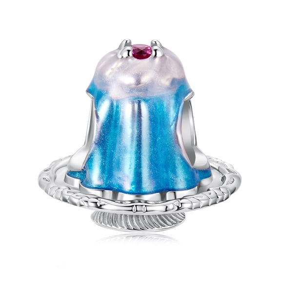 PuddingCharm, Genuine 925 Sterling Silver Charm, Compatible with Most Charm Bracelet