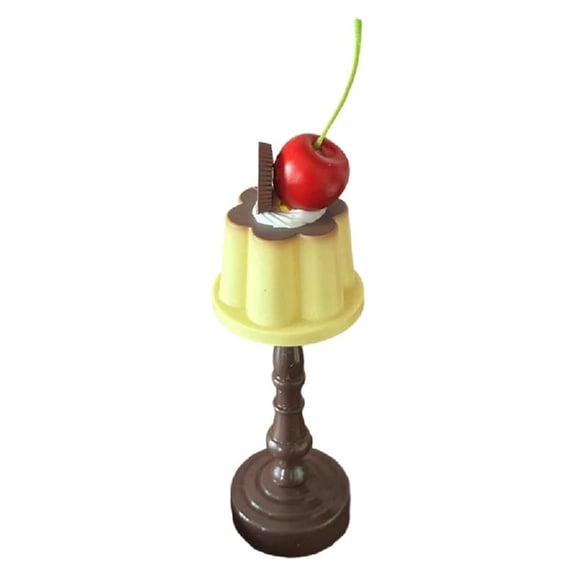 Puddings Shape Bedside & Desk Lamp, Portable Rechargeable Night Light for Nursery Bedroom Decor