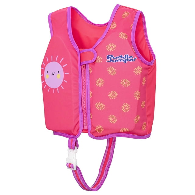 Puddle Jumper AquaStar Fabric Toddler Swim Training Swim Vest, up to 40lbs (18kg) Weight Capacity