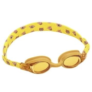 Puddle Jumper Child Fabric Swim Goggles, Yellow, Non-Latex and Non-PVC, Kids Ages 3+