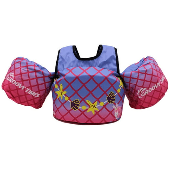 Puddle Jumper Toddler Life Jacket Swim Life Vest for Kids Swim Aids Swim Float Vest with Arm Bands Infant Safe Swimming Trainer Swim Vest for Boys Girls Kids Swim Floatie for Pool/Beach/Ocean/Boat