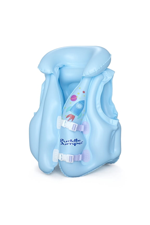 WonderSplash Inflatable Toddler Swim Training Vest, 42-66lbs (19-30kg) Weight Capacity