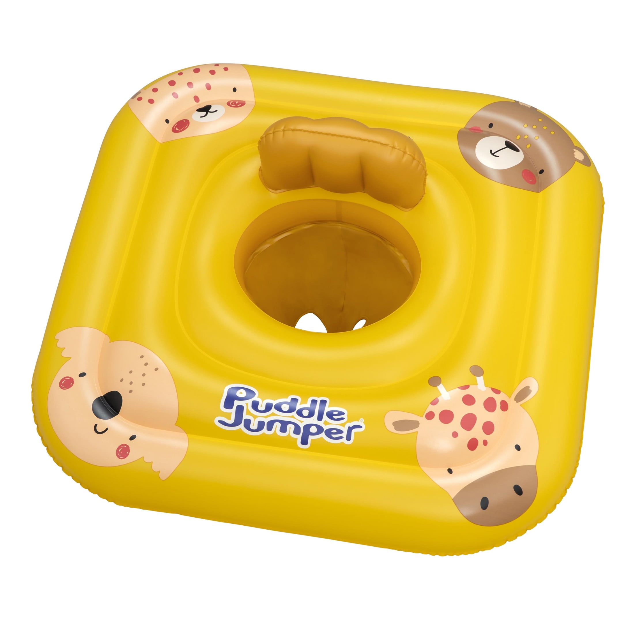 Puddle Jumper WonderSplash Square 3-Ring Inflatable Baby Boat Float, 24-33lbs (11-15kg) Weight Capacity