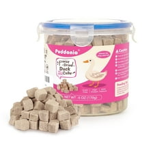 Puddonio Duck Freeze Dried Cats and Dogs Treats, 6 oz