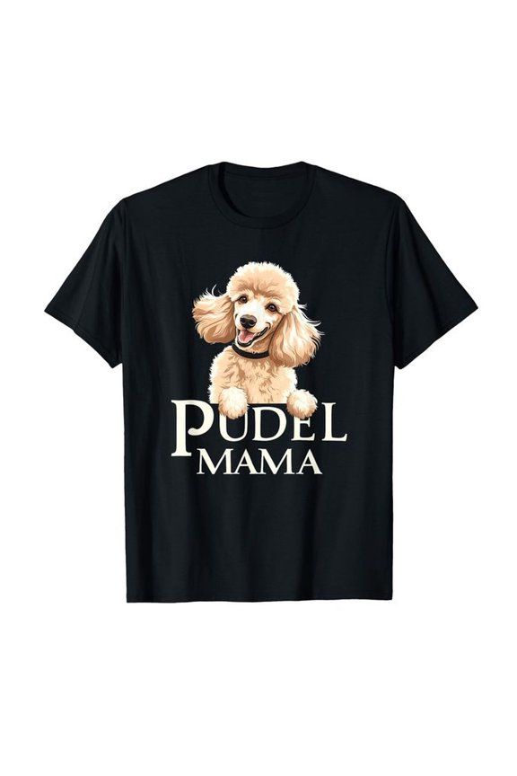 Pudel Mama h1ellB1rauner Pudel T-S1Hirt