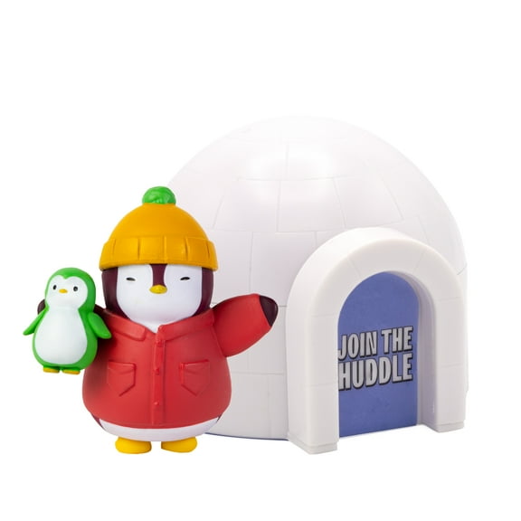 Pudgy Penguins Collectible Figures 1 Igloo Pack, 12 Styles to Collect (1 Random Figure)