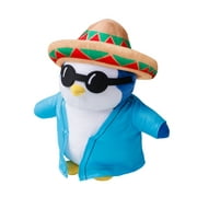 Pudgy Penguins Plush Buddies Series 2 with Blue Jacket & Mexican Sombrero