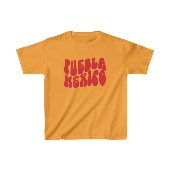 Puebla Mexico Kids Shirt Gifts Youth Tee Tshirt