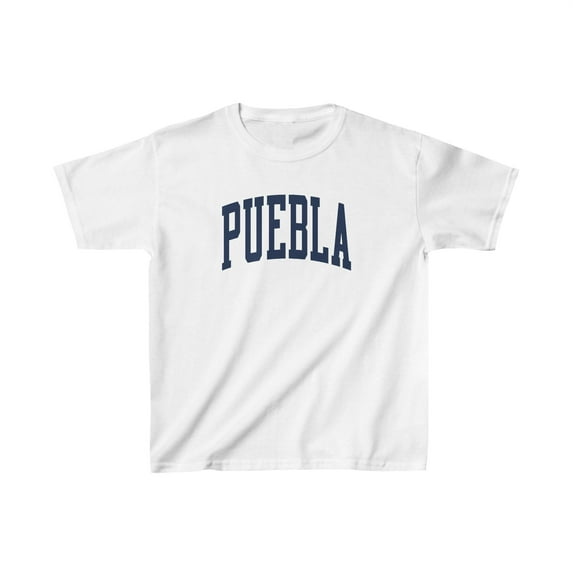 Puebla Mexico Pride Moving Away Kids Shirt Gifts Youth Tee Tshirt