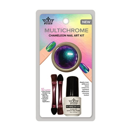 Pueen MultiChrome Chameleon Nail Art Powder Kit