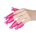 thumbnail image 1 of Pueen Reusable Plastic Nail Soaker Cap Clips for Gel Polish Removal, 10 Count, 1 of 7