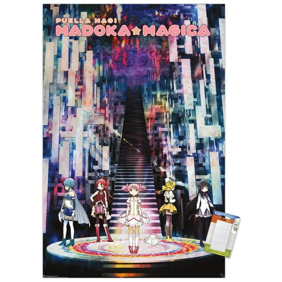 Puella Magi Madoka Magica Wall Poster, 14.725" x 22.375"