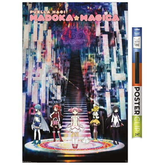 Puella Magi Madoka Magica Wall Poster, 22.375" x 34"