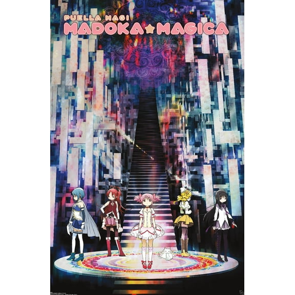Puella Magi Madoka Magica Wall Poster, 22.375" x 34"