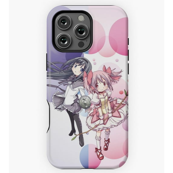 Puelle Magi Madoka and Homura 2021 ship edit GA5832 Phone Case for iPhone 11 to 17 Pro Max
