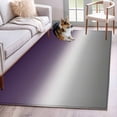 thumbnail image 1 of Pueple Grey Washable Area Rug 3x5 Gradient Low-Profile Large Area Rugs with Non Slip Backing Indoor Floor Carpet for Entrance Living Room Bedroom Home Office, 1 of 9