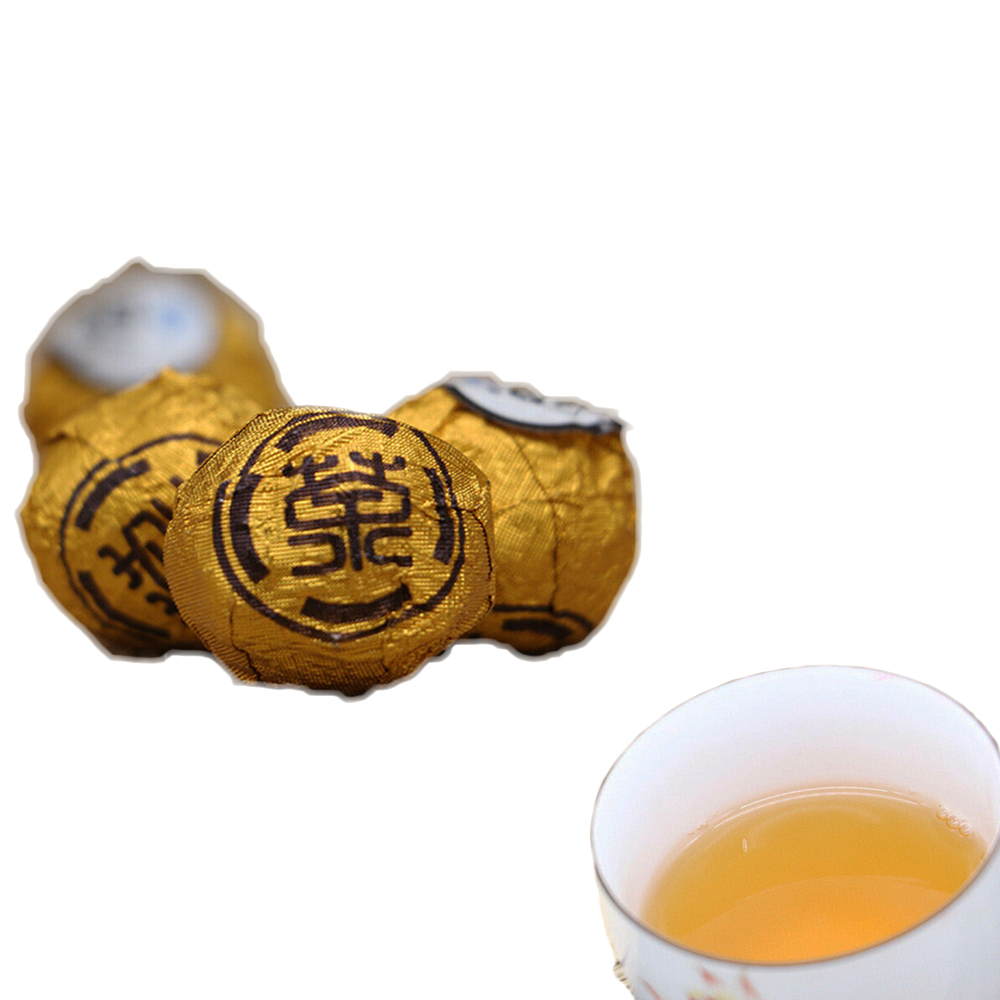 Puer Tea Shoumei Chocolate Dragon Pearl China Original Pu'er Tea Good