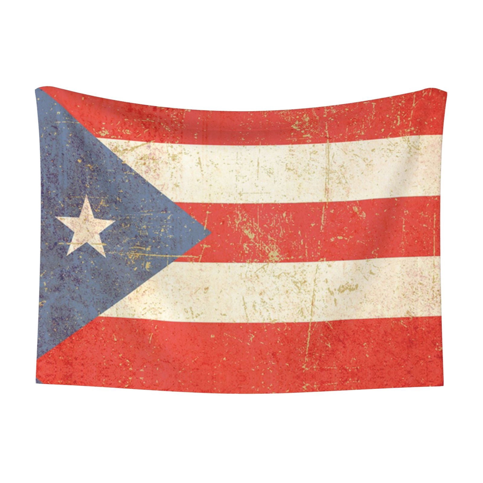 Puerto Puertorico Flag Dog Blanket Soft Warm Flannel Cat Blanket Great Pet Throw for Cats Puppy Small Medium Large Dog