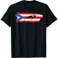 thumbnail image 1 of Puerto Rican Barber Clippers Fade Haircut Barbershop Stylist T-Shirt, 1 of 4