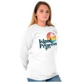 thumbnail image 1 of Puerto Rican Boricua Princess Latina Women Plus Size Long Sleeve Graphic Tee Brisco Brands 2X, 1 of 5