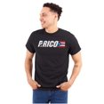 thumbnail image 1 of Puerto Rican Country Flag Se Levanta Men's Graphic T Shirt Tees Brisco Brands S, 1 of 4