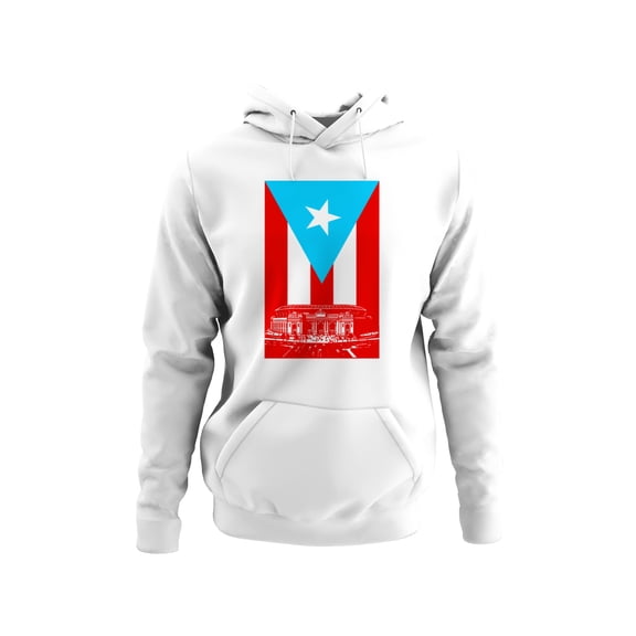 Puerto Rican Cultural Design Men's Hoodie