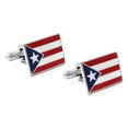 thumbnail image 1 of Puerto Rican Flag Cufflinks, 1 of 1