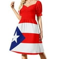 thumbnail image 1 of Puerto Rican Flag Dress prom dress Prom gown summer dress for women 2025, 1 of 4