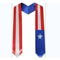 thumbnail image 1 of Puerto Rican Flag Graduation Stole/Sash/Scarf., 1 of 1