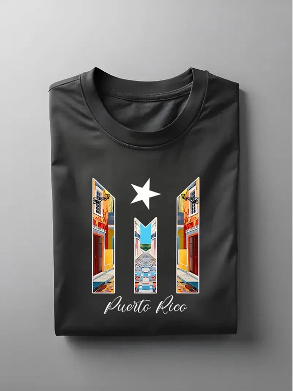 Puerto Rican Flag Papi Just Like A Normal Dad Graphic T-Shirt,S-5XL