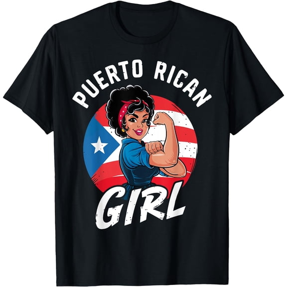 Puerto Rican Girl Flag of Puerto Rico Pride La Boricua Women T-Shirt