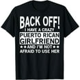 thumbnail image 1 of Puerto Rican Girlfriend Apparel - Cute Funny Ricans Design T-Shirt, 1 of 4