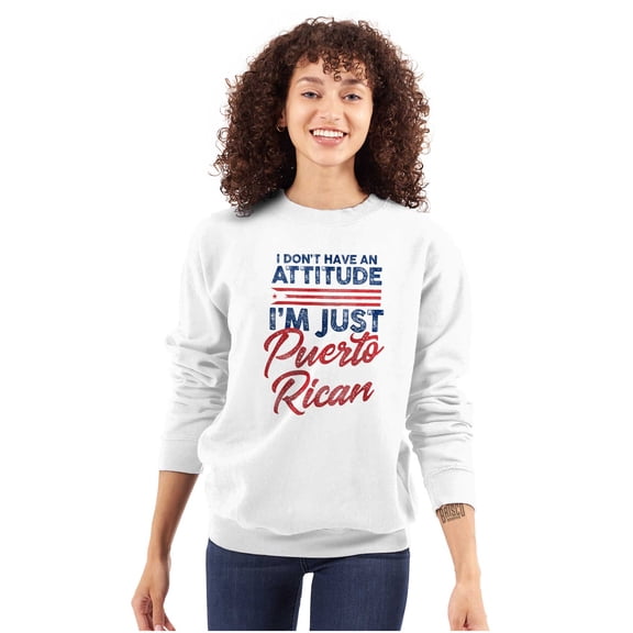Puerto Rican PR Pride Se Levanta Sweatshirt for Men or Women Brisco Brands S