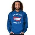 thumbnail image 1 of Puerto Rican Pride Boricua Se Levanta Hoodie Sweatshirt Women Men Brisco Brands S, 1 of 5