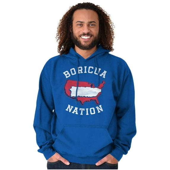 Puerto Rican Pride Boricua Se Levanta Hoodie Sweatshirt Women Men Brisco Brands S