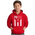 thumbnail image 1 of Puerto Rican Pride PR National Flag Youth Hoodie Boy Girl Teen Brisco Brands S, 1 of 5