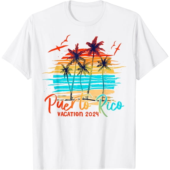 Puerto Rico 2024 Summer Vacation Matching Family Group T-Shirt