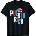 thumbnail image 1 of Puerto Rico Amapola Flower Boricua Flag Rican Culture Roots T-Shirt, 1 of 4