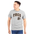 thumbnail image 1 of Puerto Rico Baseball Game Player 21 Men's Graphic T Shirt Tees Brisco Brands S, 1 of 4
